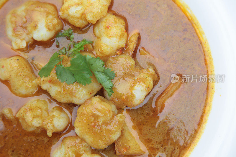 Curry Shrimps Balls (咖喱虾球)